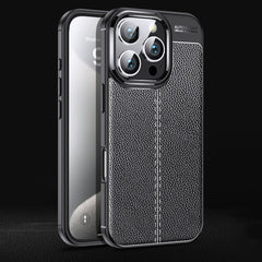 Litchi Texture Shockproof TPU Phone Case, For iPhone 17 Pro Max, For iPhone 17 Pro, For iPhone 17, For iPhone 17 Air, iPhone 16e, For iPhone 16 Pro Max, For iPhone 16 Pro, For iPhone 16 Plus, For iPhone 16, For iPhone 15 Pro Max, For iPhone 15 Pro�����...