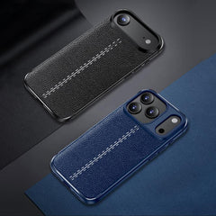 Litchi Texture Shockproof TPU Phone Case, For iPhone 17 Pro Max, For iPhone 17 Pro, For iPhone 17, For iPhone 17 Air, iPhone 16e, For iPhone 16 Pro Max, For iPhone 16 Pro, For iPhone 16 Plus, For iPhone 16, For iPhone 15 Pro Max, For iPhone 15 Pro�����...