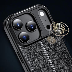 Litchi Texture Shockproof TPU Phone Case, For iPhone 17 Pro Max, For iPhone 17 Pro, For iPhone 17, For iPhone 17 Air, iPhone 16e, For iPhone 16 Pro Max, For iPhone 16 Pro, For iPhone 16 Plus, For iPhone 16, For iPhone 15 Pro Max, For iPhone 15 Pro�����...