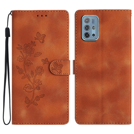 Flower Butterfly Embossing Pattern Leather Phone Case, For Motorola Moto G10 / G20 / G30, For Motorola Moto G50, For Motorola Moto G9 / G9 Play / E7 Plus, For Motorola Moto E 2020
