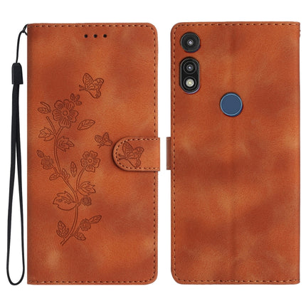 Flower Butterfly Embossing Pattern Leather Phone Case, For Motorola Moto G10 / G20 / G30, For Motorola Moto G50, For Motorola Moto G9 / G9 Play / E7 Plus, For Motorola Moto E 2020