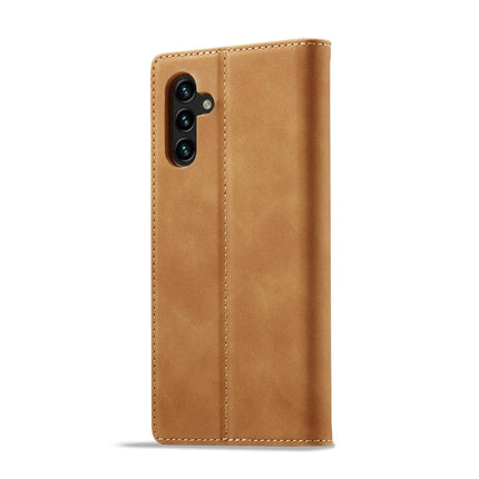 LC.IMEEKE Strong Magnetism Ultra-thin Matte Leather Phone Case, For Samsung Galaxy A24 4G