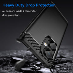 Brushed Texture Carbon Fiber TPU Phone Case, For OnePlus Nord CE3 Lite, For OnePlus Nord 3