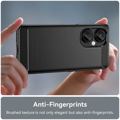 Brushed Texture Carbon Fiber TPU Phone Case, For OnePlus Nord CE3 Lite, For OnePlus Nord 3