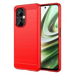 Brushed Texture Carbon Fiber TPU Phone Case, For OnePlus Nord CE3 Lite, For OnePlus Nord 3