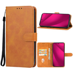 Leather Phone Case, For T-Mobile Revvl 7 Pro 5G, For T-Mobile Revvl 7 5G, For T-Mobile T Phone 2 5G, For T-Mobile T Phone 2 Pro 5G, For T-Mobile REVVL 6x Pro, For T-Mobile REVVL 6x, For T-Mobile REVVL V 4G