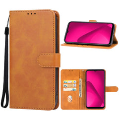 Leather Phone Case, For T-Mobile Revvl 7 Pro 5G, For T-Mobile Revvl 7 5G, For T-Mobile T Phone 2 5G, For T-Mobile T Phone 2 Pro 5G, For T-Mobile REVVL 6x Pro, For T-Mobile REVVL 6x, For T-Mobile REVVL V 4G