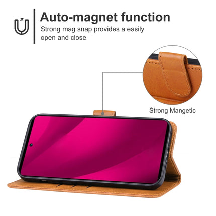 Leather Phone Case, For T-Mobile Revvl 7 Pro 5G, For T-Mobile T Phone 2 5G