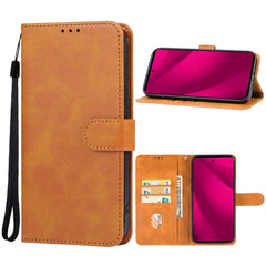 Leather Phone Case, For T-Mobile Revvl 7 Pro 5G, For T-Mobile Revvl 7 5G, For T-Mobile T Phone 2 5G, For T-Mobile T Phone 2 Pro 5G, For T-Mobile REVVL 6x Pro, For T-Mobile REVVL 6x, For T-Mobile REVVL V 4G