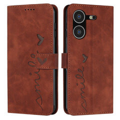 Skin Feel Heart Pattern Leather Phone Case, For Tecno Pova Neo 3, For Tecno Camon 20 Premier, For Tecno Pova 5 4G, For Tecno Camon 20 Pro 5G, For Tecno Camon 20/Camon 20 Pro 4G