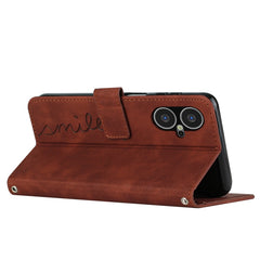 Skin Feel Heart Pattern Leather Phone Case, For Tecno Pova Neo 3, For Tecno Camon 20 Premier, For Tecno Camon 20 Pro 5G, For Tecno Pova 5 4G, For Tecno Camon 20/Camon 20 Pro 4G