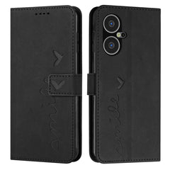 Skin Feel Heart Pattern Leather Phone Case, For Tecno Pova Neo 3, For Tecno Camon 20 Premier, For Tecno Pova 5 4G, For Tecno Camon 20 Pro 5G, For Tecno Camon 20/Camon 20 Pro 4G