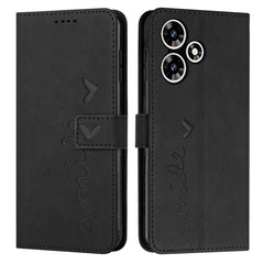 Skin Feel Heart Pattern Leather Phone Case, For Infinix Hot 30 Play NFC, For Infinix Note 30/Note 30 5G, For Infinix Note 30i, For Infinix Note 30 Pro, For Infinix Hot 30, For Infinix Note 30 VIP