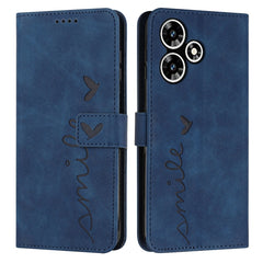 Skin Feel Heart Pattern Leather Phone Case, For Infinix Hot 30 Play NFC, For Infinix Note 30/Note 30 5G, For Infinix Note 30i, For Infinix Note 30 Pro