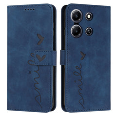 Skin Feel Heart Pattern Leather Phone Case, For Infinix Hot 30 Play NFC, For Infinix Note 30/Note 30 5G, For Infinix Note 30i, For Infinix Note 30 Pro