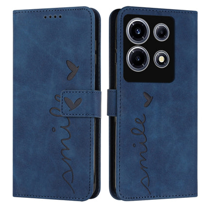 Skin Feel Heart Pattern Leather Phone Case, For Infinix Hot 30, For Infinix Note 30 VIP