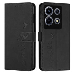 Skin Feel Heart Pattern Leather Phone Case, For Infinix Hot 30 Play NFC, For Infinix Note 30/Note 30 5G, For Infinix Note 30i, For Infinix Note 30 Pro, For Infinix Hot 30, For Infinix Note 30 VIP