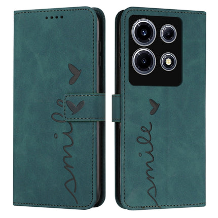 Skin Feel Heart Pattern Leather Phone Case, For Infinix Hot 30, For Infinix Note 30 VIP