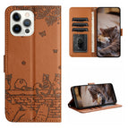 For iPhone 14 Pro Max / Brown