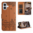 For iPhone 16 / Brown