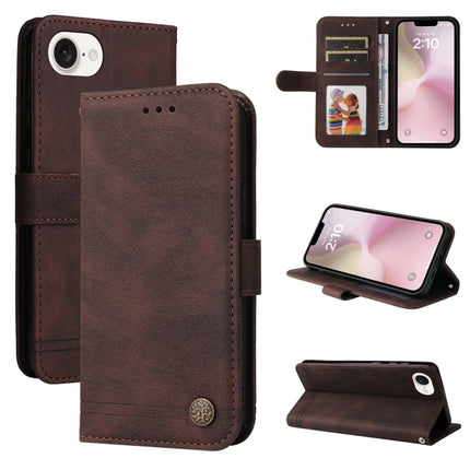 Skin Feel Life Tree Leather Phone Case, For iPhone 17e / 16e, For iPhone 17 Pro Max, For iPhone 17 Pro, For iPhone 17