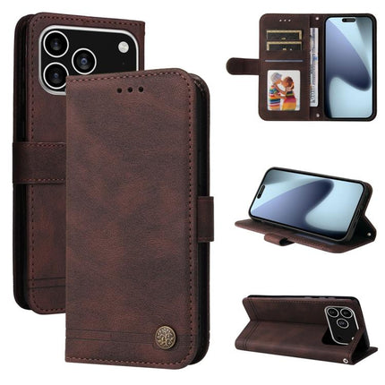 Skin Feel Life Tree Leather Phone Case, For iPhone 17e / 16e, For iPhone 17 Pro Max, For iPhone 17 Pro, For iPhone 17