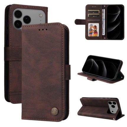 Skin Feel Life Tree Leather Phone Case, For iPhone 17e / 16e, For iPhone 17 Pro Max, For iPhone 17 Pro, For iPhone 17