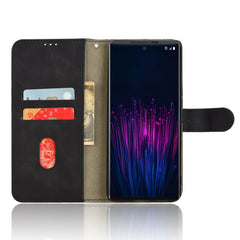 Skin Feel Magnetic Flip Leather Phone Case
