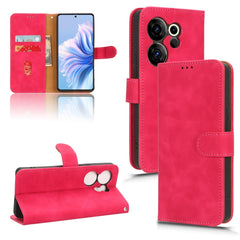 Skin Feel Magnetic Flip Leather Phone Case, For Tecno Camon 20 Premier