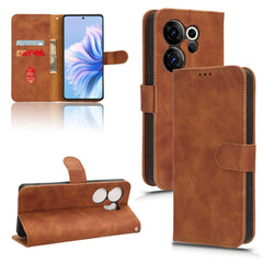 Skin Feel Magnetic Flip Leather Phone Case, For Tecno Camon 20 Premier