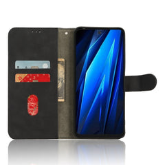 Skin Feel Magnetic Flip Leather Phone Case