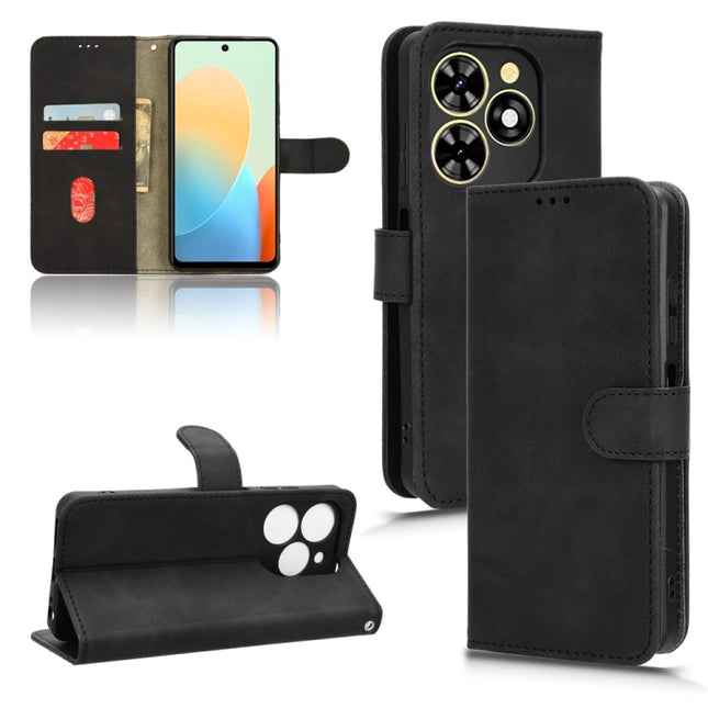 Skin Feel Magnetic Flip Leather Phone Case, For Tecno Pop 8, For Tecno Pova 5 Pro, For Tecno Pova Neo 3, For Tecno Pova 5