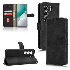 Skin Feel Magnetic Flip Leather Phone Case, For Tecno Camon 40 Premier, For Tecno Camon 40, For Tecno Spark 30 Pro 4G, For Tecno Spark Go 2025 / Spark Go 1
