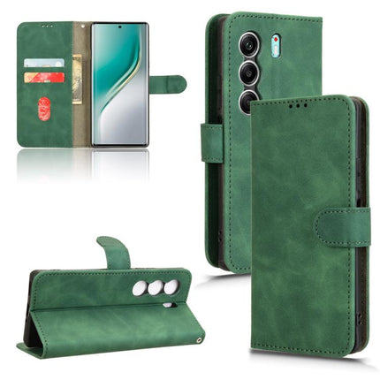 Skin Feel Magnetic Flip Leather Phone Case, For Tecno Pova Curve 5G, For Tecno Camon 40 Premier, For Tecno Camon 40, For Tecno Spark 30 Pro 4G