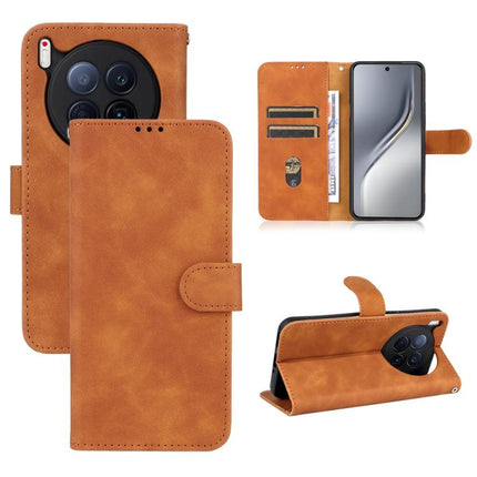 Skin Feel Magnetic Flip Leather Phone Case, For Tecno Pova Curve 5G, For Tecno Camon 40 Premier, For Tecno Camon 40, For Tecno Spark 30 Pro 4G