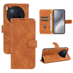 Skin Feel Magnetic Flip Leather Phone Case, For Tecno Camon 40 Premier, For Tecno Camon 40, For Tecno Spark 30 Pro 4G, For Tecno Spark Go 2025 / Spark Go 1
