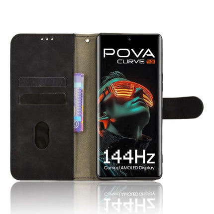 Skin Feel Magnetic Flip Leather Phone Case, For Tecno Pova Curve 5G, For Tecno Camon 40 Premier, For Tecno Camon 40, For Tecno Spark 30 Pro 4G