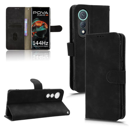 Skin Feel Magnetic Flip Leather Phone Case, For Tecno Pova Curve 5G, For Tecno Camon 40 Premier, For Tecno Camon 40, For Tecno Spark 30 Pro 4G