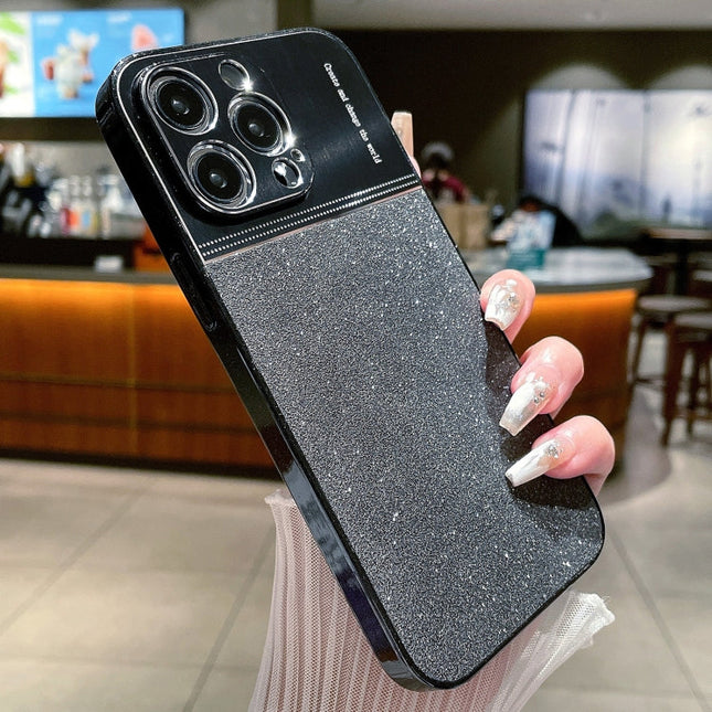 Metallic Glitter Powder Shockproof Phone Case, For iPhone 13 Pro Max, For iPhone 13 Pro, For iPhone 13, For iPhone 12