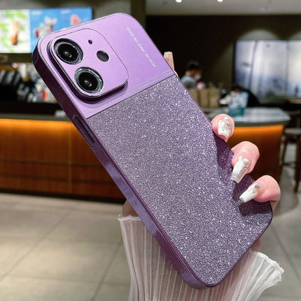 Metallic Glitter Powder Shockproof Phone Case, For iPhone 13 Pro Max, For iPhone 13 Pro, For iPhone 13, For iPhone 12