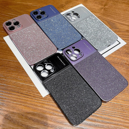 Metallic Glitter Powder Shockproof Phone Case, For iPhone 13 Pro Max, For iPhone 13 Pro, For iPhone 13, For iPhone 12