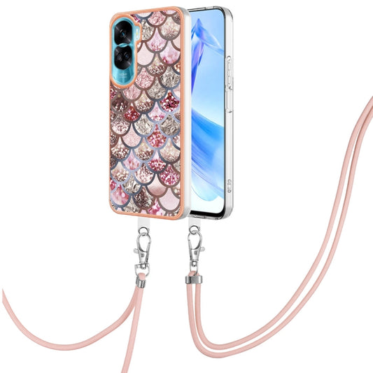 Electroplating IMD TPU Phone Case with Lanyard, For Honor 90 Lite 5G, For Honor Magic5 Pro, For Honor X6a, For Honor X8a, For Honor 90 5G