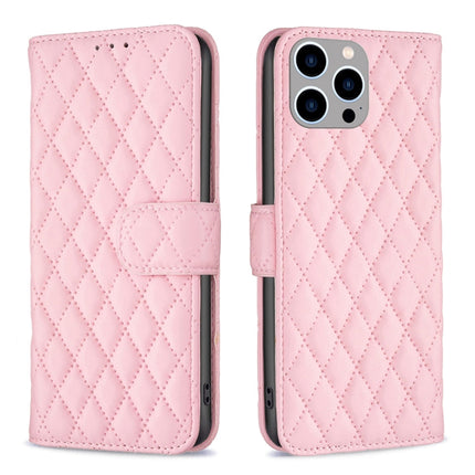 Diamond Lattice Wallet Flip Leather Phone Case, For iPhone 16, For iPhone 15 Pro Max, For iPhone 15 Pro, For iPhone 15 Plus