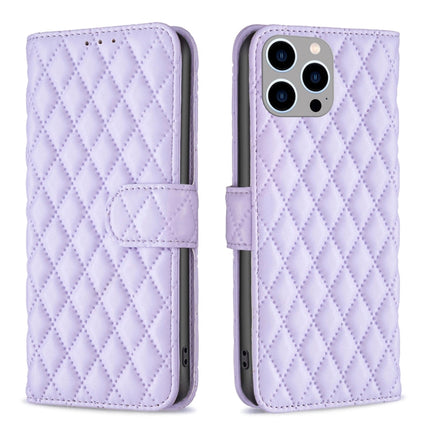 Diamond Lattice Wallet Flip Leather Phone Case, For iPhone 16, For iPhone 15 Pro Max, For iPhone 15 Pro, For iPhone 15 Plus