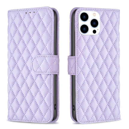 Diamond Lattice Wallet Flip Leather Phone Case, For iPhone 16, For iPhone 15 Pro Max, For iPhone 15 Pro, For iPhone 15 Plus