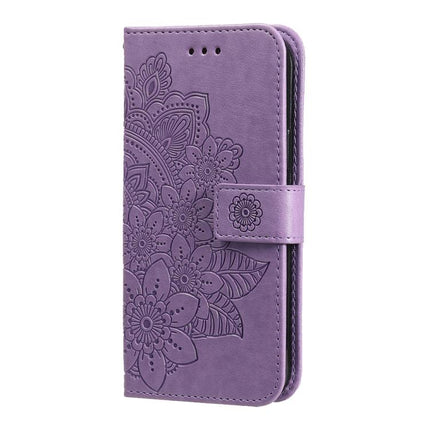 Seven-petal Flowers Embossing Leather Phone Case, For Google Pixel 11 Pro XL, For Google Pixel 11 / Pixel 11 Pro, For Google Pixel 10a, For Google Pixel 9a
