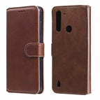 For Motorola Moto G8 Power Lite / Brown