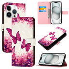 For iPhone 16 Pro / Rose Butterfly