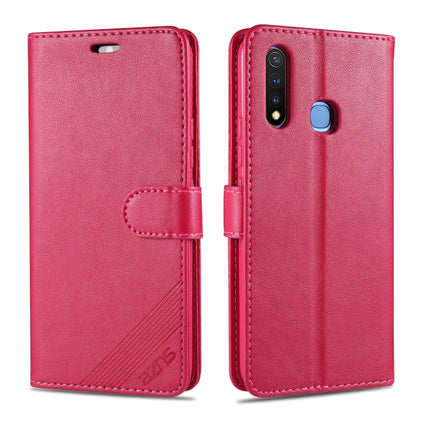 AZNS Sheepskin Texture Horizontal Flip Leather Case with Holder & Card Slots & Wallet, For Vivo Y5s / U3 / Y19, For Vivo Y9s / V17