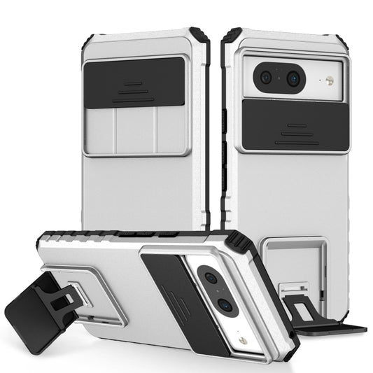 Stereoscopic Holder Sliding Camshield Phone Case, For Google Pixel 8